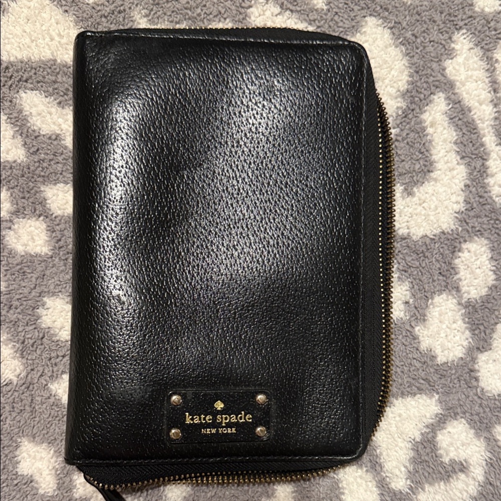 Kate Spade Black Planner/ Agenda
